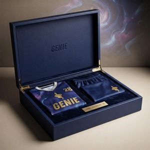 ชุดฟุตบอลชาย Genie แบบพิมพ์ลาย Sublimation ผ้าโพลีเอสเตอร์ระบายอากาศได้ดี เสื้อและกางเกงขาสั้น ชุดทีมสำหรับผู้ใหญ่ ชุดกีฬาฟุตบอล - Product Image 6