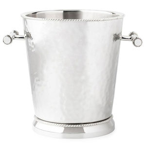 Cubo enfriador de vino martillado de gran tamaño, creativo, para fiestas y bares, con tapa y pinzas doradas, ¡en oferta! - Product Image 6