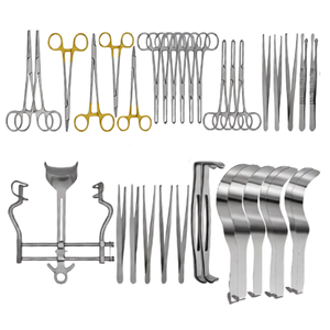 Ensemble chirurgical complet, kit d'instruments de chirurgie générale, acier inoxydable de qualité supérieure, réutilisable, autoclavable, outils chirurgicaux manuels - Product Image 3