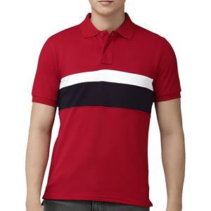 Polo brodé personnalisé pour homme – Tenue professionnelle et décontractée – Polo brodé haut de gamme pour homme – OEM - Product Image 1