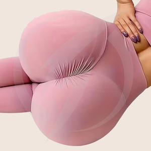 Leggings de sport personnalisés pour femmes, sans couture, taille haute, pantalons de yoga, vêtements de fitness, marque privée - Product Image 1