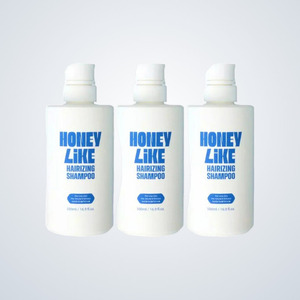 Champú anticaída coreano Honeylike Hair Rising Shampoo 500ml (3 piezas) champú de miel - Product Image 5