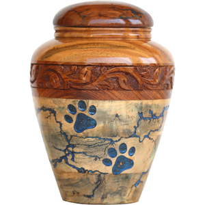Custom Personalized Wooden Pet Cremation Urn Handcrafted Solid <b>Memorial</b> <b>Keepsake</b> Box Photo Engraved Funeral Supplies - Product Image 2
