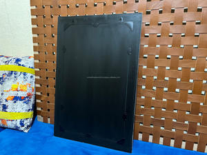 United Trade World's Luxury Mother Pearl Inlay Wood Vanity Timeless Beauty Decoración del hogar Marcos de espejo de vidrio Uso de pared de baño - Product Image 3