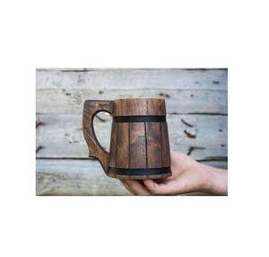 Taza de Té de Madera Hecha a Mano, Duradera, con Logotipo Personalizado, Taza de Madera Natural de Alta Calidad, el Mejor Diseño, Producto Hecho a Mano - Product Image 2