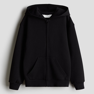 Sudadera con capucha y cremallera para hombre, de algodón French Terry, de alta calidad, corte holgado, con logotipo personalizado, 400GSM 500GSM - Product Image 2
