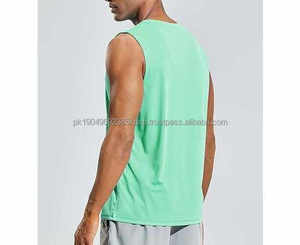 Latest Design Fashionable Sublimation <b>Tanktops</b> Easy To Wear And Wash Quick Dry New Sublimation <b>Men</b> Tank Tops For Casual Use - Product Image 3