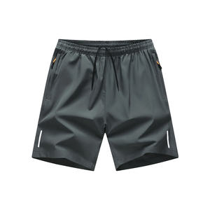 Pantalones Cortos Deportivos Casuales para Hombre, Cintura Elástica, para Deportes, Gimnasio, Fitness, Correr, Estilo de Vida Activo Diario - Product Image 1