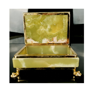 Caja de Joyería de Ónix de Lujo Personalizada Más Vendida a un Precio Razonable - Product Image 1