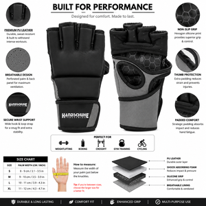 Gants de MMA en gros, gants d'entraînement et de sparring pour Muay Thai et Kickboxing, gants d'entraînement de grappling avec protection du pouce - Product Image 6