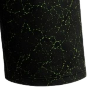 Black <b>Marble</b> Print Athletic Training Shorts with Elastic Waistband Breathable Lightweight Sports Gym Fitness Performance Wear - Product Image 6