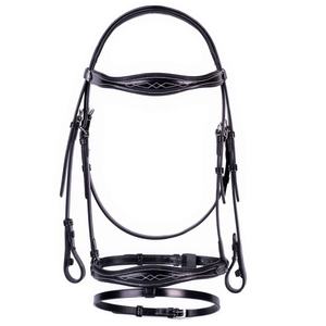 Manufacturer Direct Top Selling White Fancy Bridle Western Horse Soft Leather Padded Stainless Steel <b>Hardware</b> Direct - Product Image 1