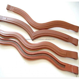 Banda de cuero de vaca hecha a medida, banda para cejas de caballo de canal vacío en negro, marrón o bronceado, cuero genuino con costura de borde - Product Image 4