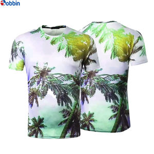 Camiseta de Manga Corta Tejida con Sublimación Completa - Sensación de Algodón, Antipilling y Transpirable, Corte Regular - Product Image 1