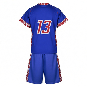 Tenue de lacrosse tendance la plus vendue, fabriquée en usine, avec un faible MOQ, en promotion : Ensemble maillot et short de lacrosse - Product Image 3