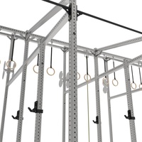 Station de fitness multifonctionnelle Sunshine Brand : Rack de squat autoportant en métal pour Cross Fit et compétition