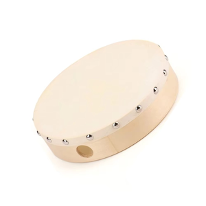 Hand <b>Drum</b> Goatskin head Handmade Irish Bodhran <b>Drum</b> Wooden Frame Customizable Sizes Colors Custom Logo Printing - Product Image 4