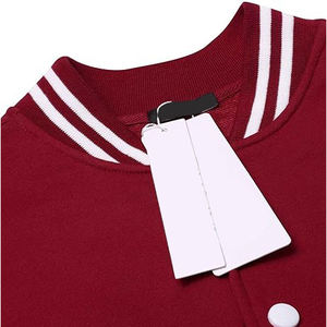 Chaqueta Varsity con Acabado Satinado para Hombre, Mezcla de Poliéster, Exterior Brillante, Mangas en Contraste, Estilo Bomber, Chaqueta Ligera de Béisbol Retro - Product Image 3