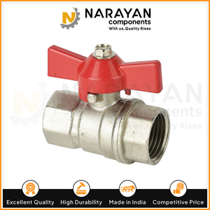 Vanne papillon en laiton de qualité supérieure, haute performance, pour la plomberie industrielle, contrôle de l'eau, résistante à la corrosion, durable, raccord de base OEM - Product Image 5