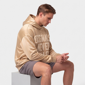 Men's <b>100</b>% <b>Polyester</b> Hoodie Oversized Winter Heavy <b>Polyester</b> Hooded Sweatshirt Sportswear Training Chenille Embroidery Hoodie - Product Image 6