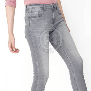 Pantalones vaqueros transpirables para mujer al por mayor con MOQ bajo, diseño personalizado, últimos modelos de pantalones vaqueros para mujer para venta en línea - Product Image 5