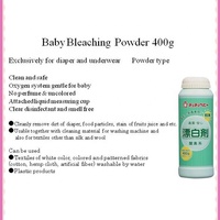 Poudre de blanchiment écologique sans parfum du Japon pour vêtements de bébé 400g – Système oxygénant, 30-50% d'ingrédients actifs, doux pour la peau