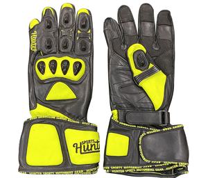 Riding Racing High Quality Durable Leather Gloves Comfortable Genuine Leather Motocross Motorbike Gloves - Product Image 1