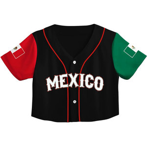 Maillot de baseball personnalisé pour femme, coupe courte, impression par sublimation, logo personnalisé, nom et numéro de l'équipe, t-shirt de sport en polyester de qualité supérieure - Product Image 4