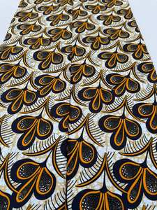 Pagne Hollande personnalisé imprimé à la cire africaine et tissu en coton Ankara avec motifs vibrants pour vêtements traditionnels Kinshasa - Product Image 4