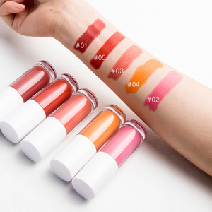 7 Colors High Pigment Waterproof Liquid <b>Blush</b> Buildable Long-Lasting Multi-Use Cheek & Lip Tint with Natural Flush - Product Image 3