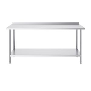 Mesa de Trabajo Comercial de Acero Inoxidable de Alta Resistencia de 24 x 72 x 36 Pulgadas, Mesa de Preparación de Alimentos de 72 Pulgadas, Mesa de Trabajo Metálica de 24 Pulgadas - Product Image 2