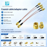 Câble coaxial RG58 à faible perte, 50 ohms, cuivre étamé, blindage tressé 95%, gaine PVC, en rouleau, prix de gros direct usine