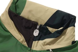 Custom Unisex Green Camo Hooded Windbreaker Zip-Up Outdoor Jacket Windproof Hooded Jacket Embroidery Fleece Warm Jersey 2026 - Product Image 6