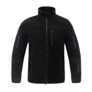 Chaqueta de Forro Polar con Cierre Completo para Hombre, Cuello Alto, Chaqueta Táctica de Forro Polar, Transpirable, Resistente al Viento, Ropa de Abrigo para Invierno - Product Image 2