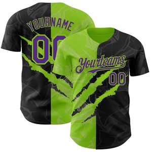 Maillot de baseball personnalisé antibactérien, entièrement brodé, avec logo d'équipe, 100% coton biologique, col en V - Product Image 3