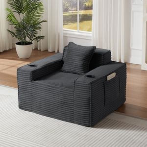 Divano Moderno Monoposto Senza Struttura per Spazi Abitativi Compatti, Facile da Utilizzare per Appartamenti e Uffici - Product Image 4