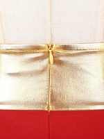 Jupe de culte élégante pour femmes Costume de performance de danse liturgique jupes métalliques pour louange événement de festival de choeur de danse lyrique