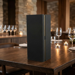 Bolsa de Regalo para Vino Sostenible |   Bolsa de Compra de Papel Kraft Reciclado para Botellas de Vino y Licores, Embalaje Ecológico Duradero de Primera Calidad - Product Image 5