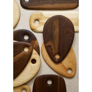 Planche à découper professionnelle pour la cuisine, fabriquée à la main en bois d'acacia de qualité supérieure pour couper les légumes, les fruits et les aliments, RR ENTERPRISES, fabriqué en Inde - Product Image 2