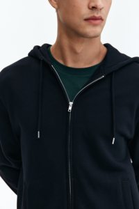 Sweat à capuche personnalisé pour homme en molleton de coton premium, pull-over chaud d'hiver, streetwear décontracté - Product Image 3