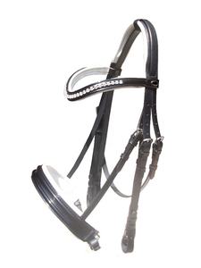 Brides anglaises d'équitation en cuir durable - Product Image 3