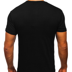 Prix de gros ODM OEM 100% coton pur, couleur unie, impression personnalisée du logo, sublimation, anti-UV, séchage rapide, vêtements pour hommes élégants et de qualité - Product Image 2