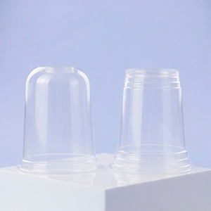 Wholesale 16 20 22oz 95Mm Clear Disposable Beverage Juice Cold <b>Drink</b> Coffee PP/PET <b>Plastic</b> <b>Cup</b> With Lid - Product Image 1