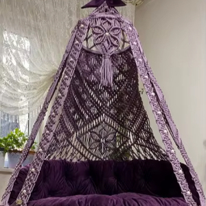 <b>Macrame</b> Rocking Chair,<b>Macrame</b> Round Chair,<b>Macrame</b> Patio Swing ,<b>Macrame</b> Double SwingBest Selling <b>Macrame</b> Hammock - Product Image 1