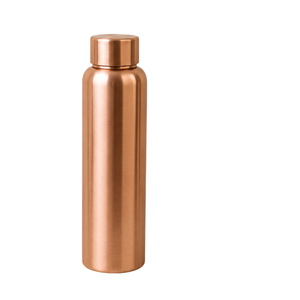 High Quality Jointless Pure Copper <b>Water</b> <b>Bottle</b> Leak Proof Eco-Friendly Ayurvedic Copper Drinkware For <b>Gym</b> Sports Office & Gift - Product Image 3