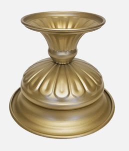 Pot de fleurs vintage multicolore, vase de table de mariage, ornement de luxe en métal pour la décoration intérieure - Product Image 5