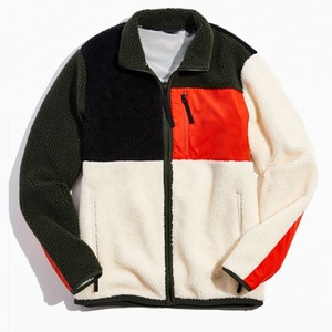 Venta al por mayor de los hombres de alta calidad de color chaqueta de lana con etiqueta personalizada impermeable estilo Safari Casual cierre de cremallera - Product Image 1