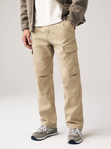 กางเกงคาร์โก้สุดเทรนดี้ ทรงทันสมัย ใส่สบาย ผลิตจากผ้าคอตตอนผสม เหมาะสำหรับสตรีทแวร์และชุดลำลอง - Product Image 5