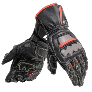 Gants de motocross et de cyclisme en cuir de haute qualité, coupe-vent, unisexes, avec sangle de poignet réglable, design léger - Product Image 4
