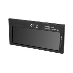 Maschera per Saldatura Auto-Oscurante 4.25'' X 2'' con Lente, Protezione Colore Reale Grado 11, Doppi Sensori ad Arco e Rivestimento Dorato - Product Image 1